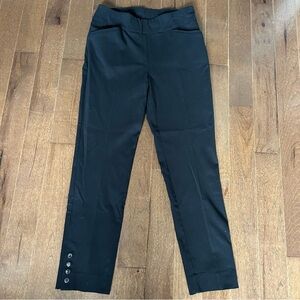 Perfect Stretch By Chico’s Ankle Pants Black